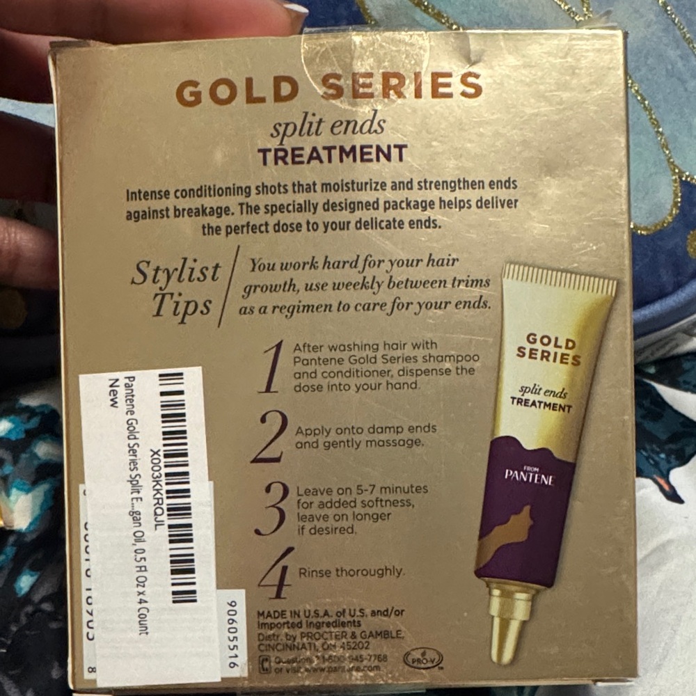 VO5 Hot Oil Treatment and  Gold Series Split Ends Treatment 3 pack - Picture 3 of 4